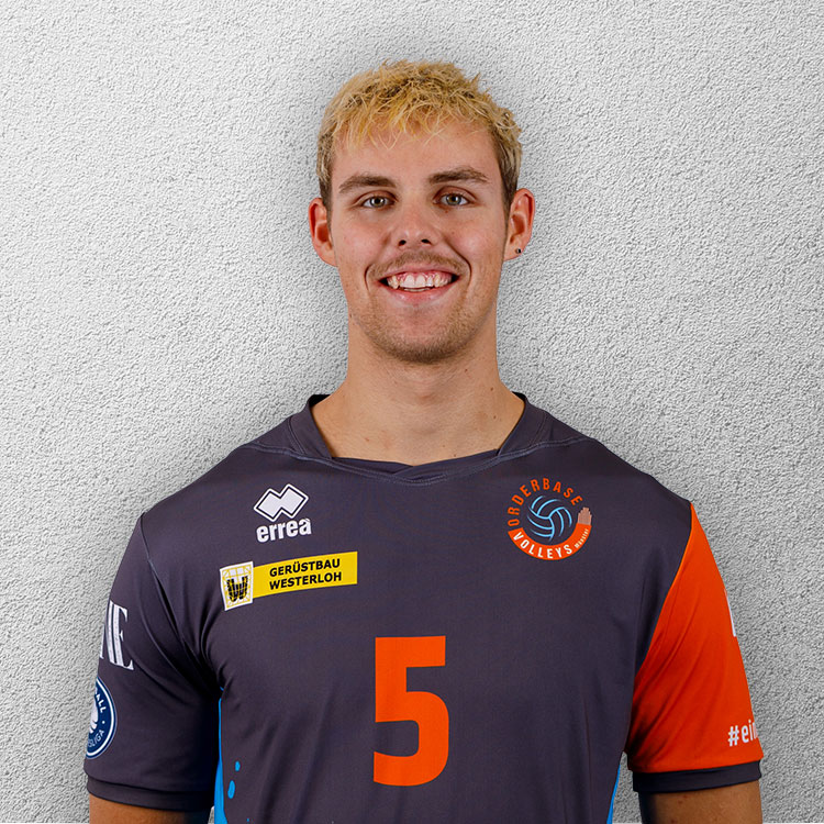 orderbase Volleys Münster Spieler Luca Brirup